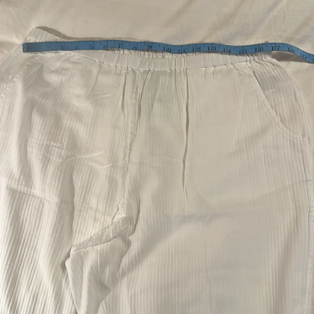 J.Crew Relaxed beach pant in airy gauze BX630